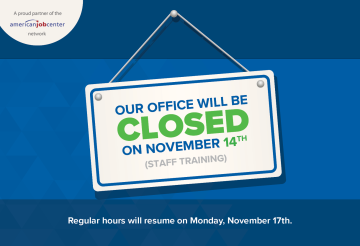 111425 Career Center Closure Flyer2